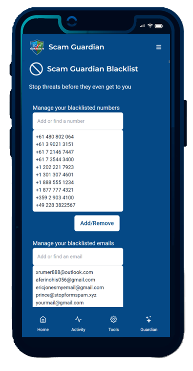 Smart Blacklists